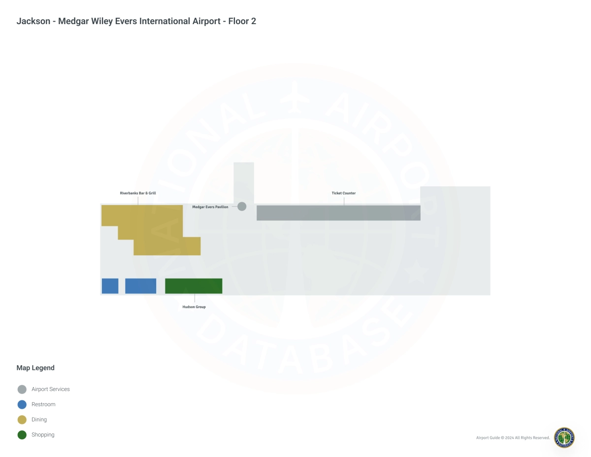 JAN Terminal Level 2 map