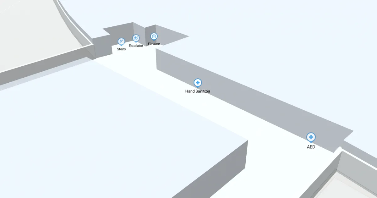 JFK Terminal 1 Level 2 Interactive map