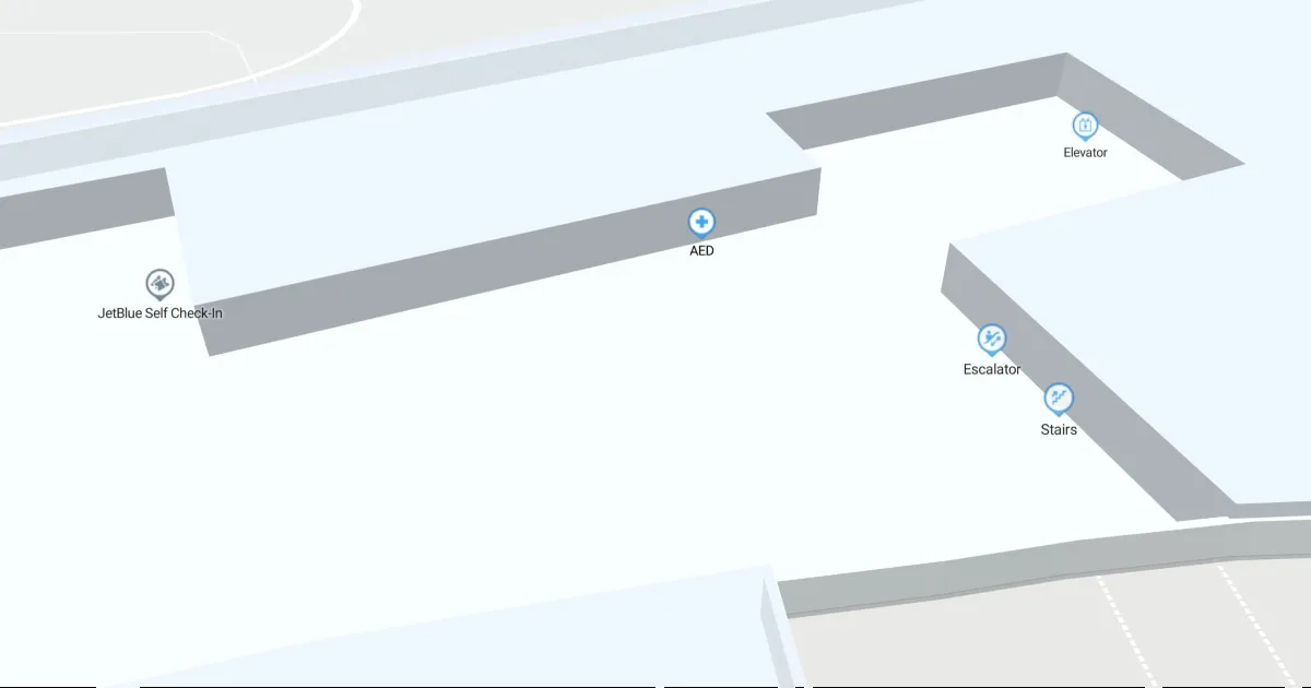 JFK Terminal 5 Level 4 Interactive map