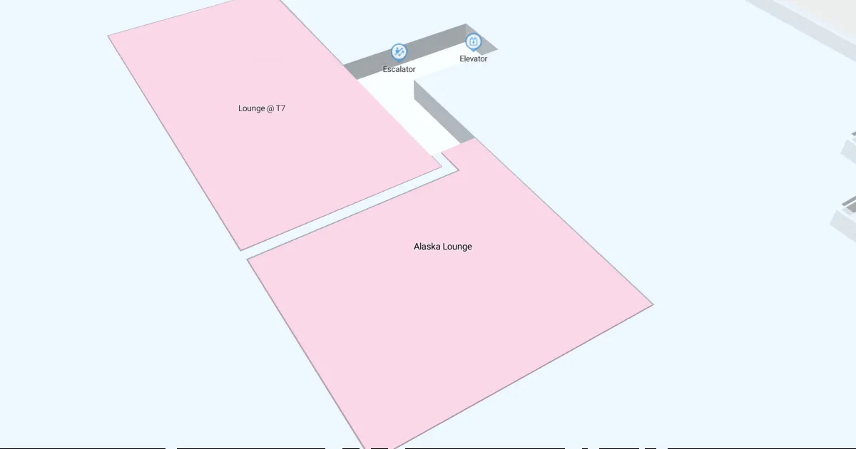 JFK Terminal 7 Level 4 Interactive map