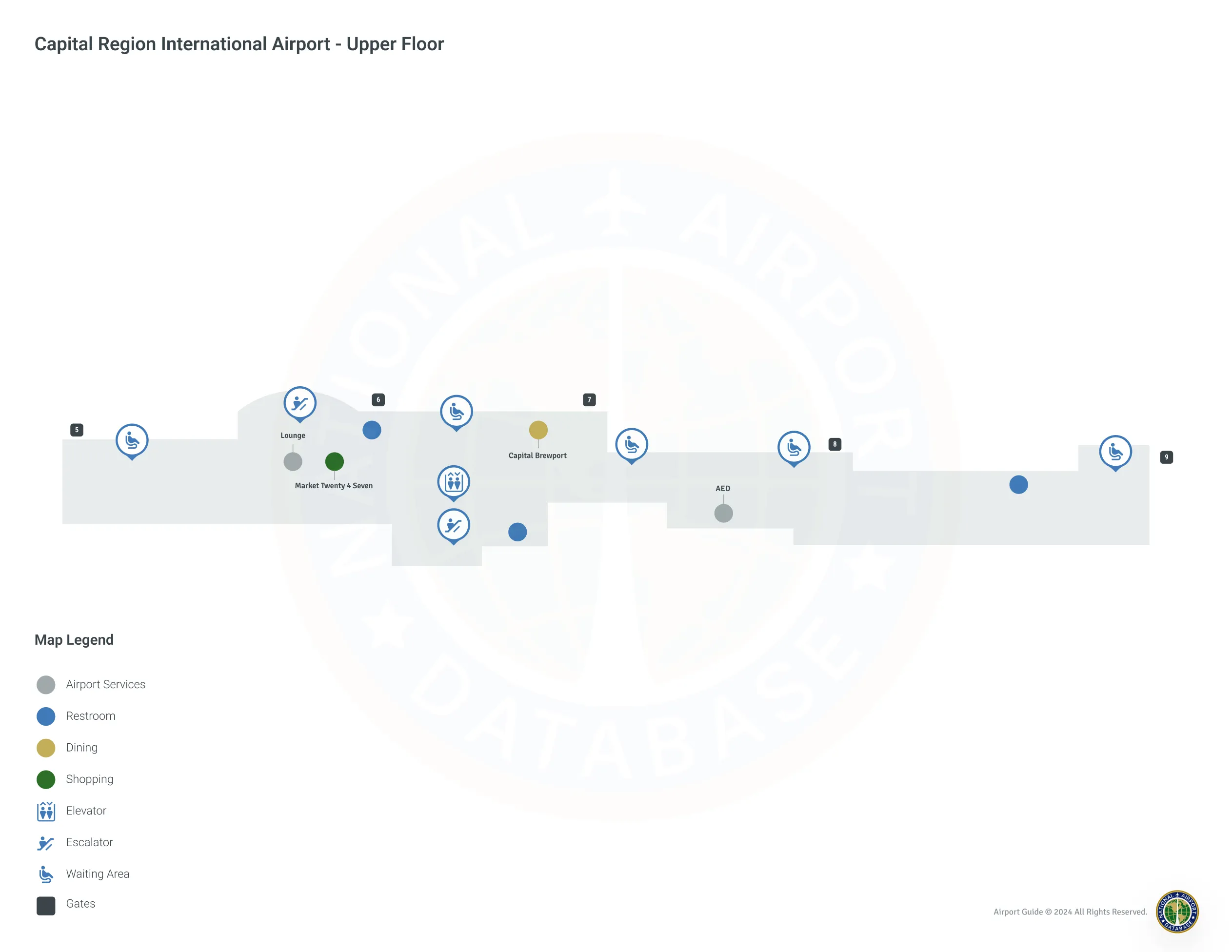 LAN Terminal Level 2 map