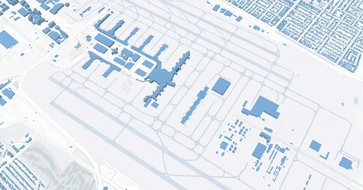 Los Angeles International Airport (LAX) Map