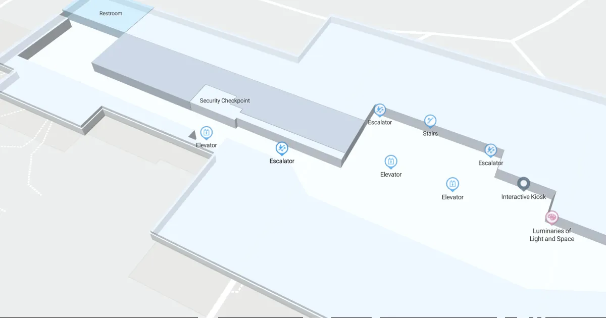 Los Angeles International Airport International Map