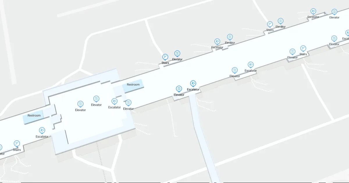 Los Angeles International Airport International Map