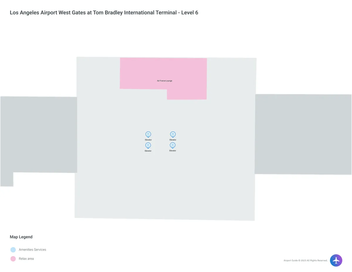 LAX International / Level 6 Map