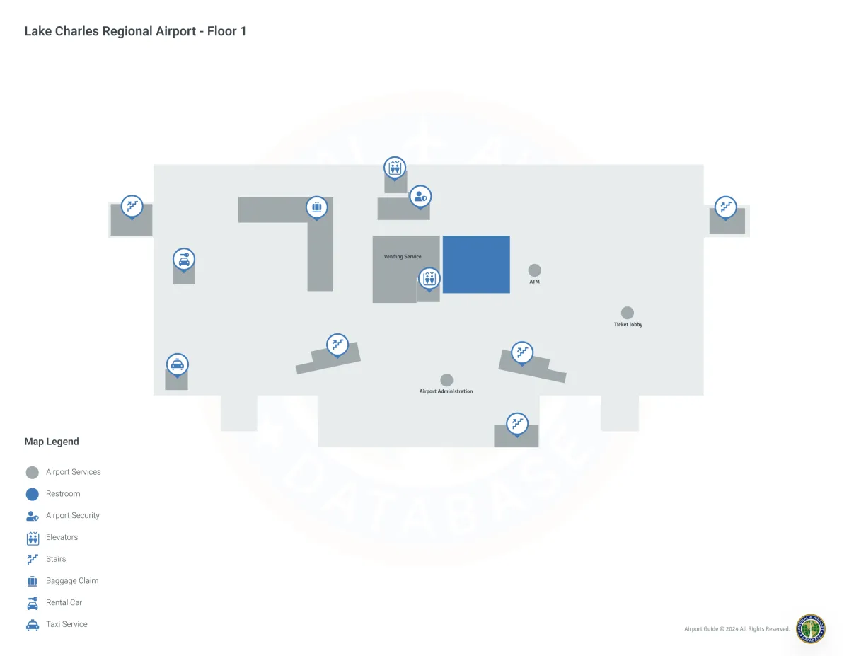 LCH Terminal / Level 1 Map