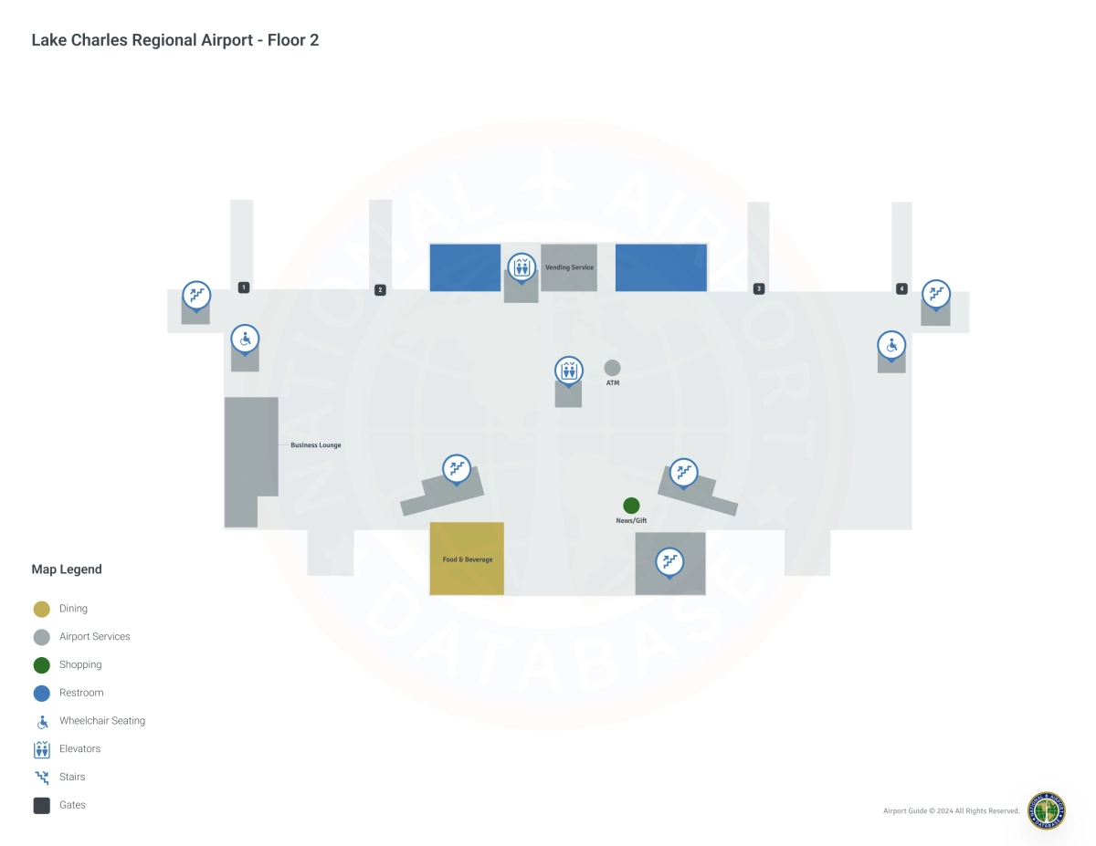 LCH Terminal / Level 2 Map