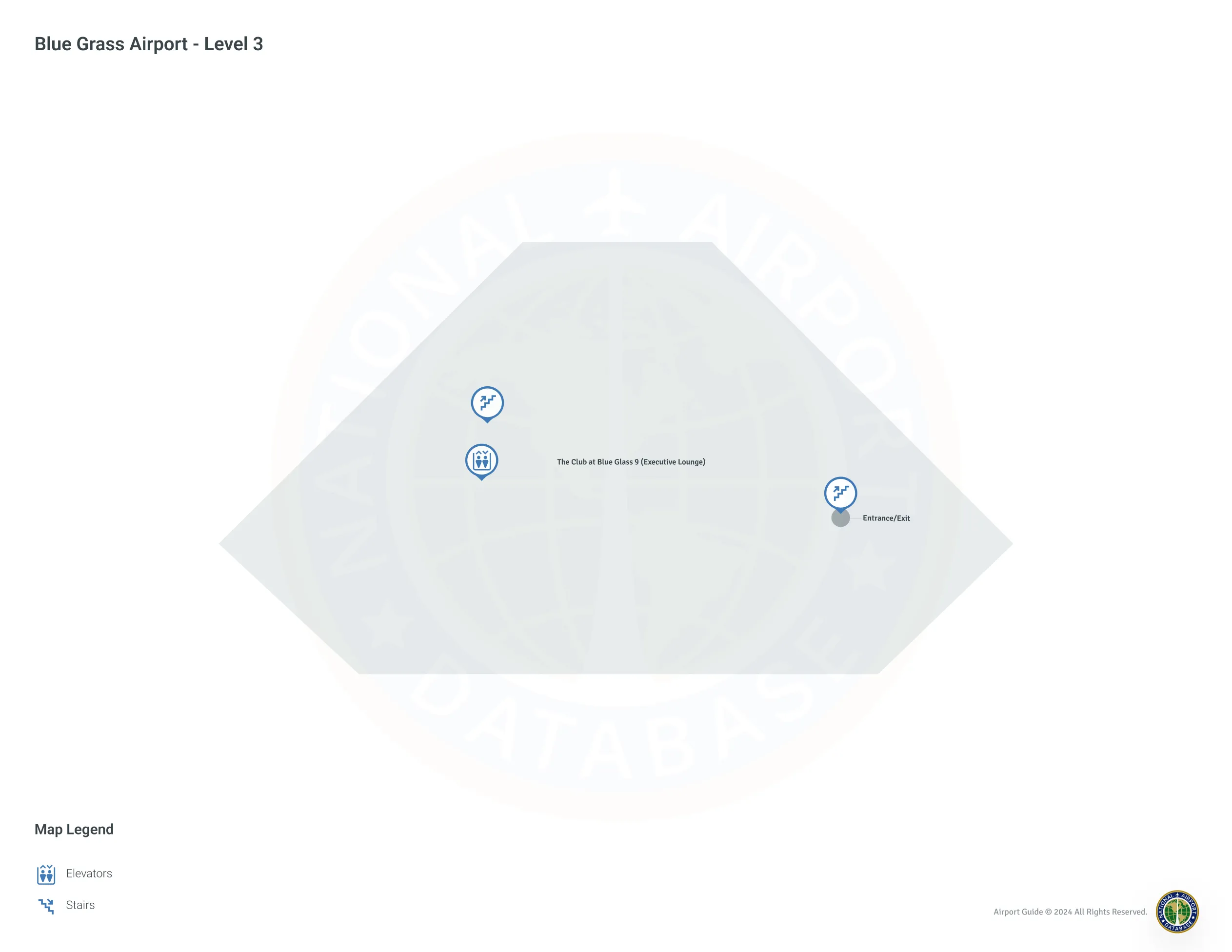 LEX Terminal Level 3 map