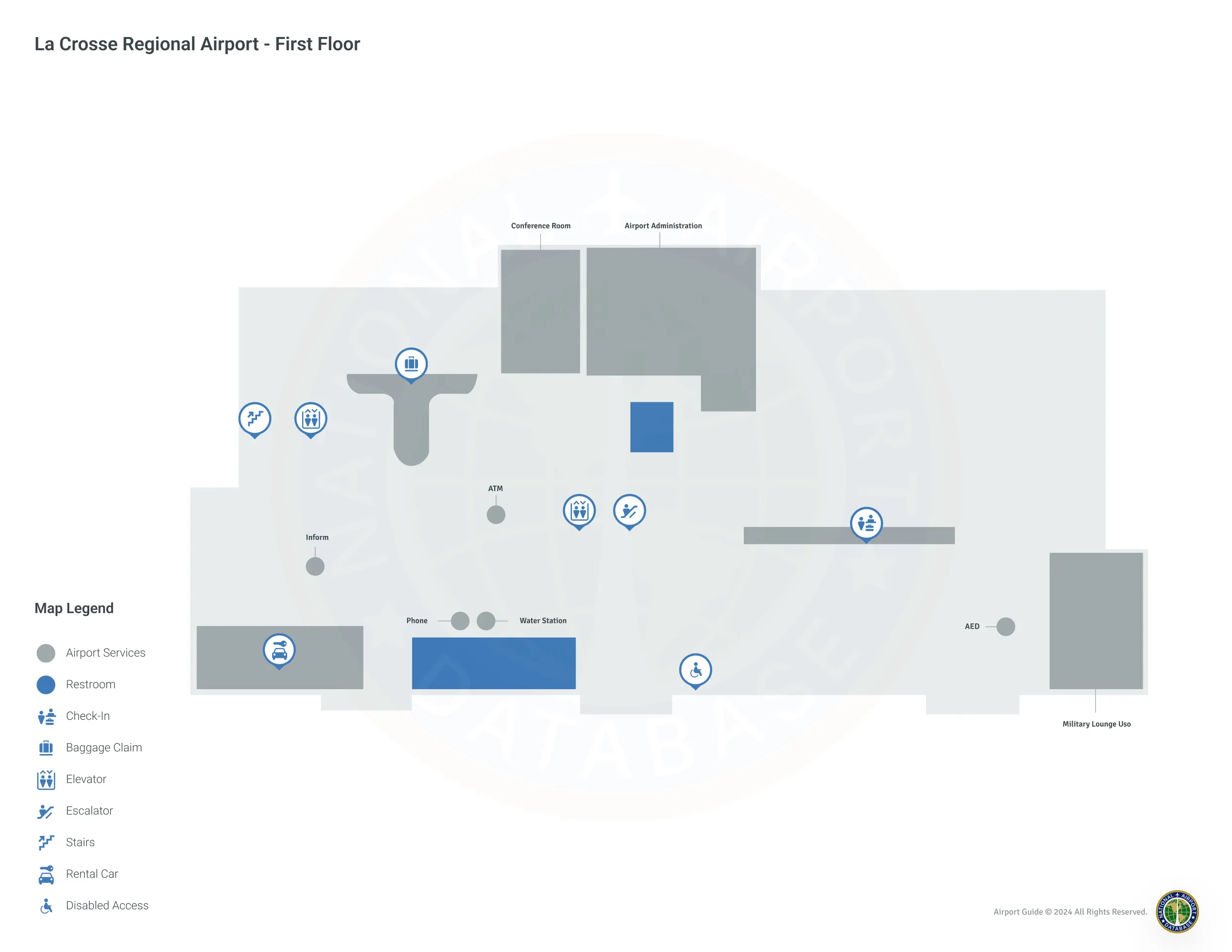 LSE Terminal Level 1 map