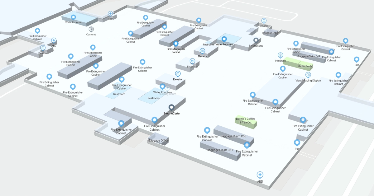 Orlando International Airport Terminal C Map