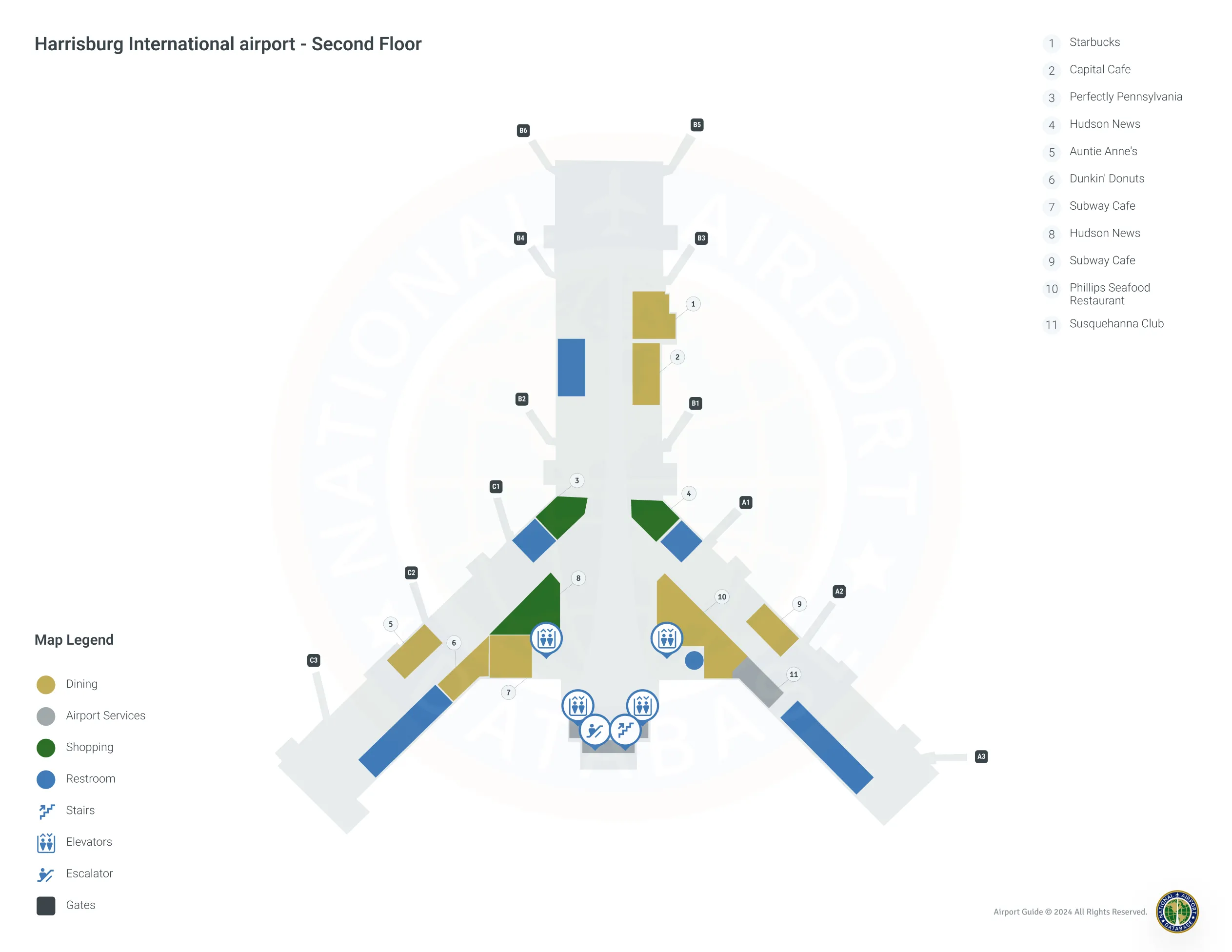 MDT Terminal Level 2 map