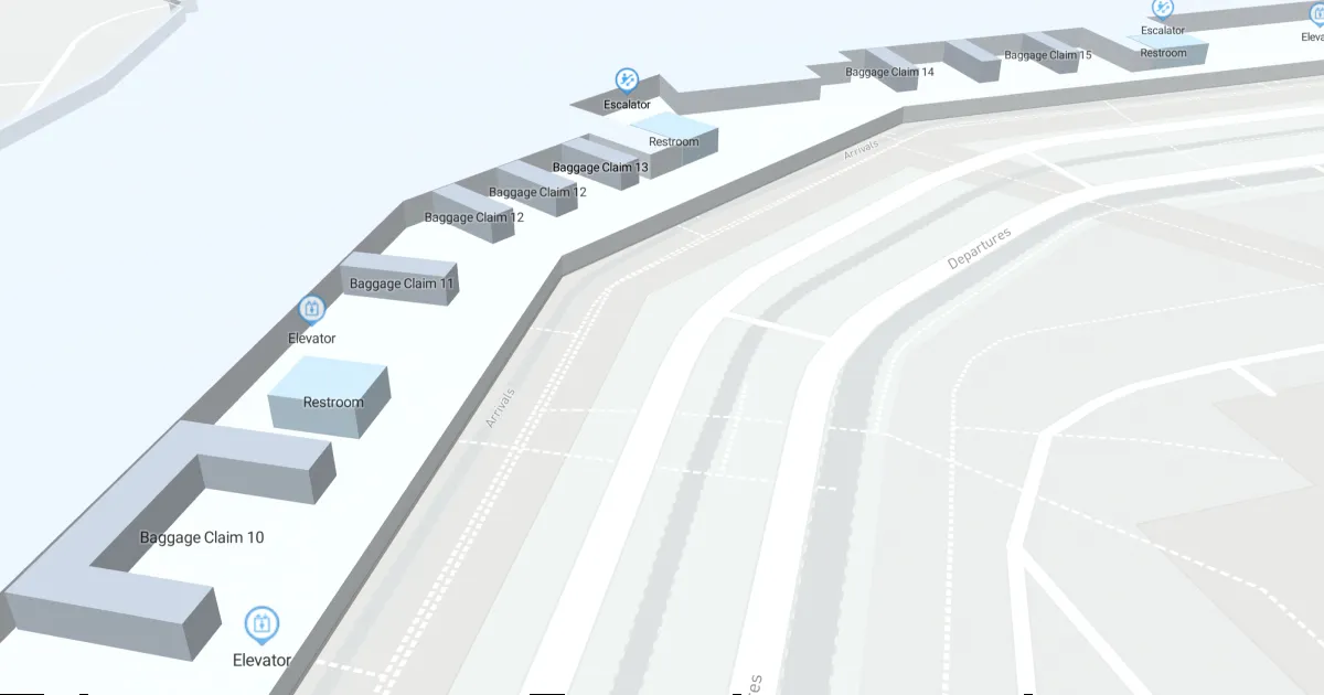 Miami International Airport Central Terminal Map