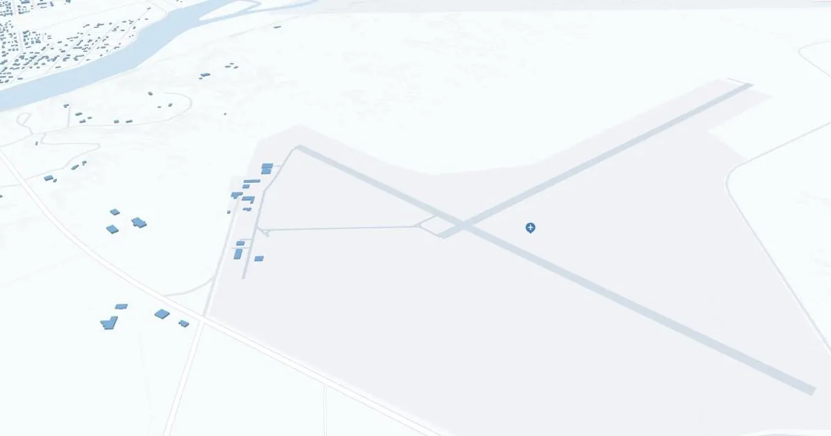 Miles City Airport (MLS) Map