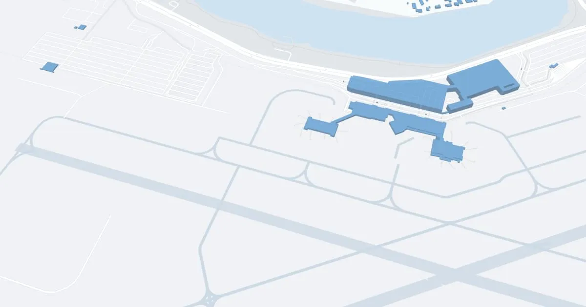 Eppley Airfield (OMA) Map