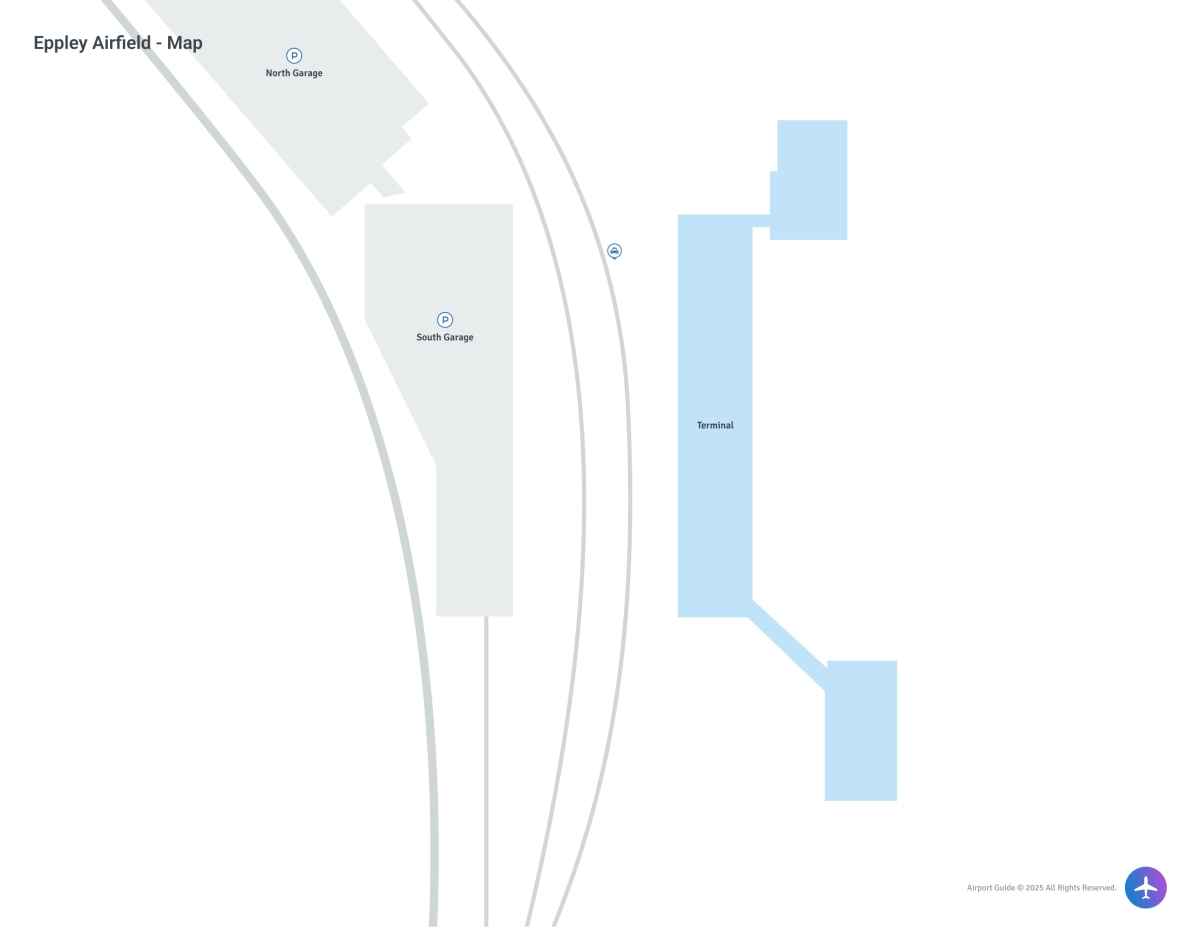 Eppley Airfield (OMA) Map