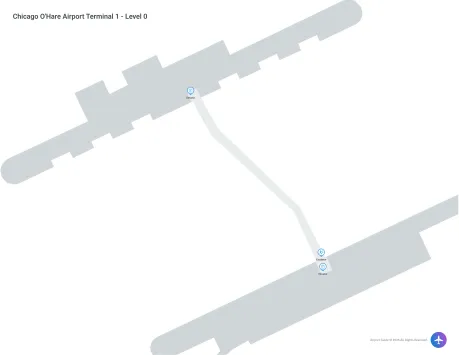 ORD Airport Terminal 1 Map