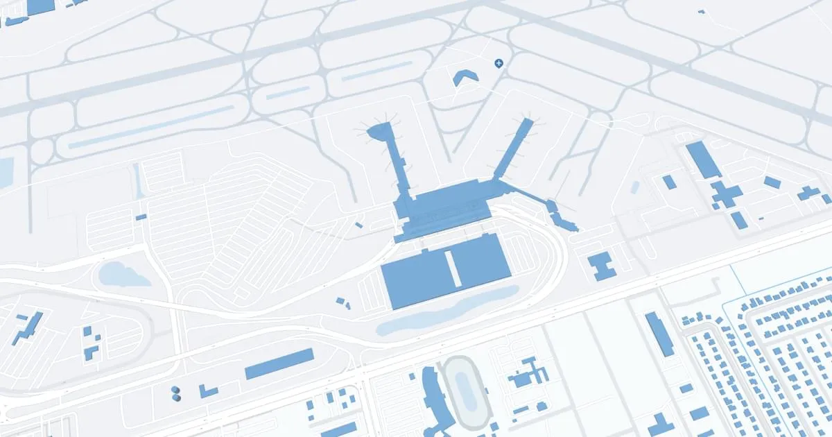 Palm Beach International Airport (PBI) Concourse-a Map