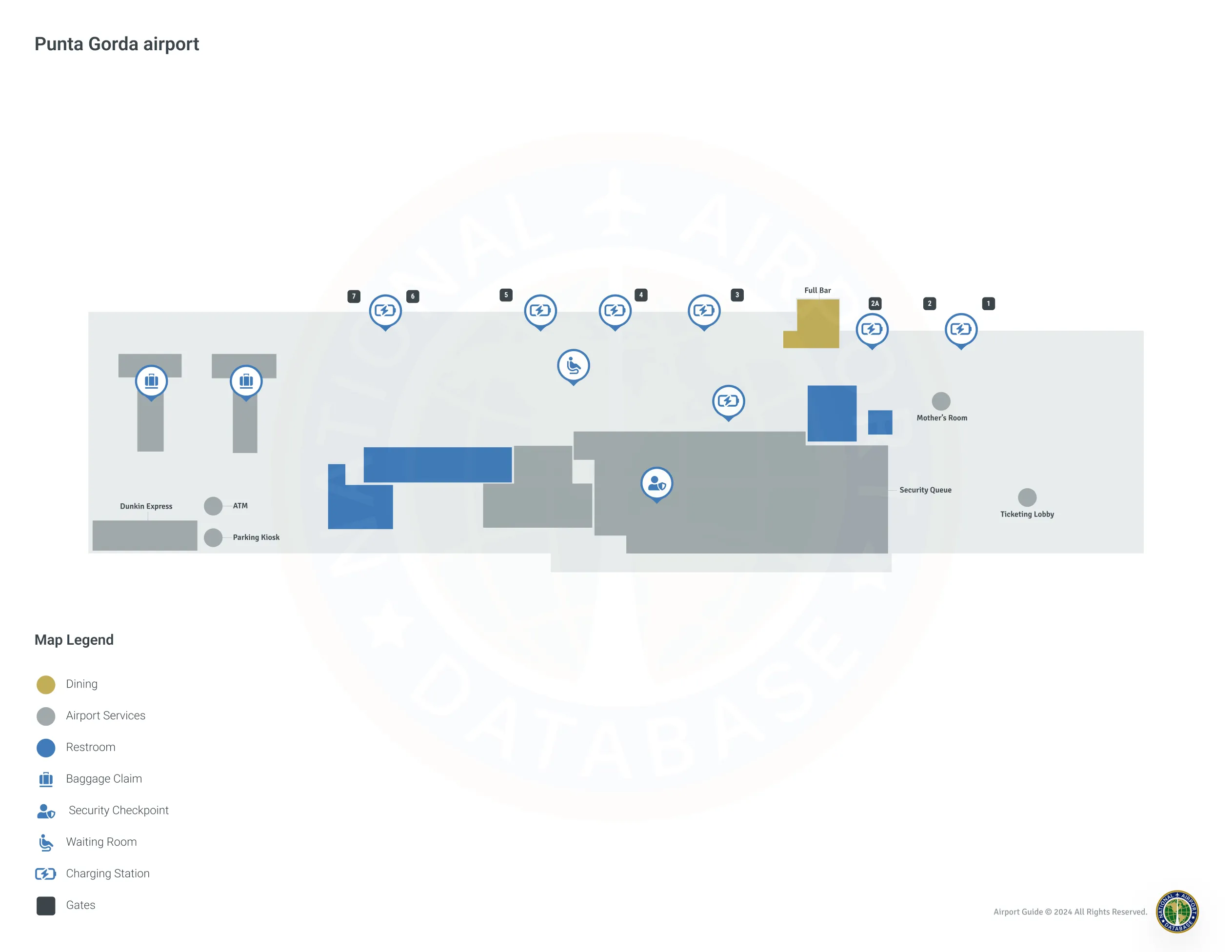 PGD Terminal / Level 1 Map