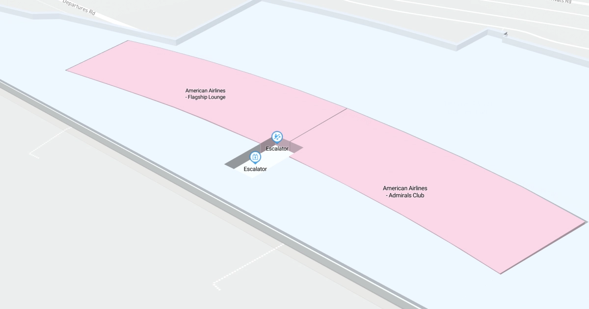 Philadelphia International Airport Terminal A West Map