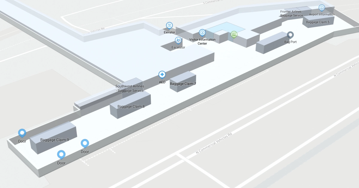 Philadelphia International Airport Terminal E Map
