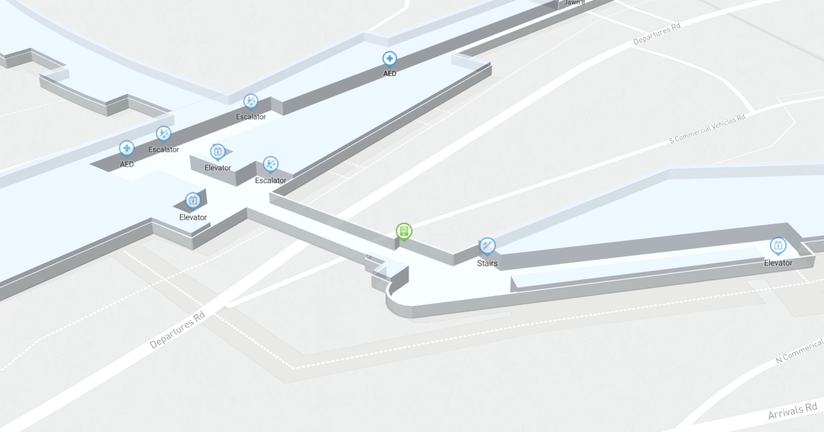 Philadelphia International Airport Terminal F Map