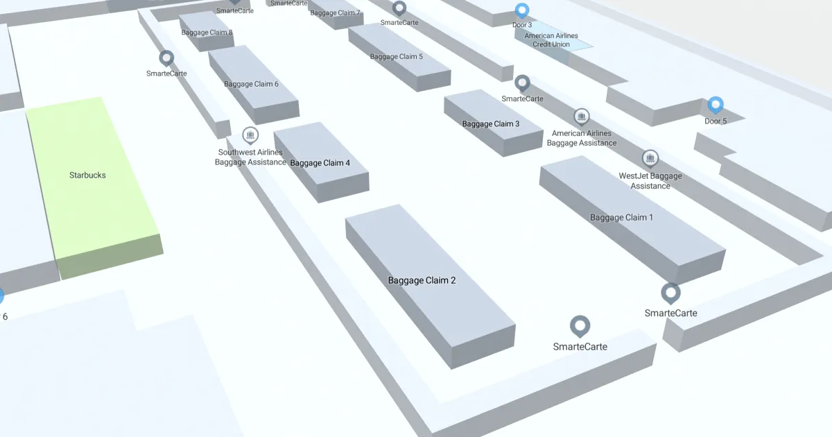 Phoenix Sky Harbor International Airport Terminal 4 Map