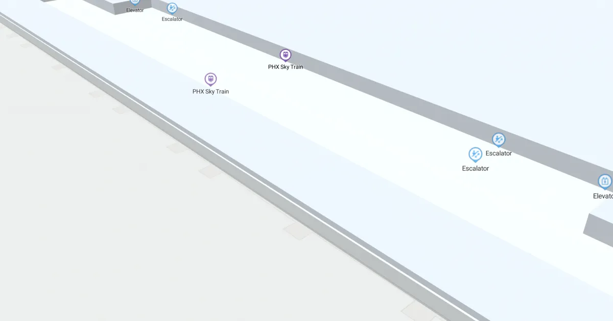 Phoenix Sky Harbor International Airport Terminal 4 Map