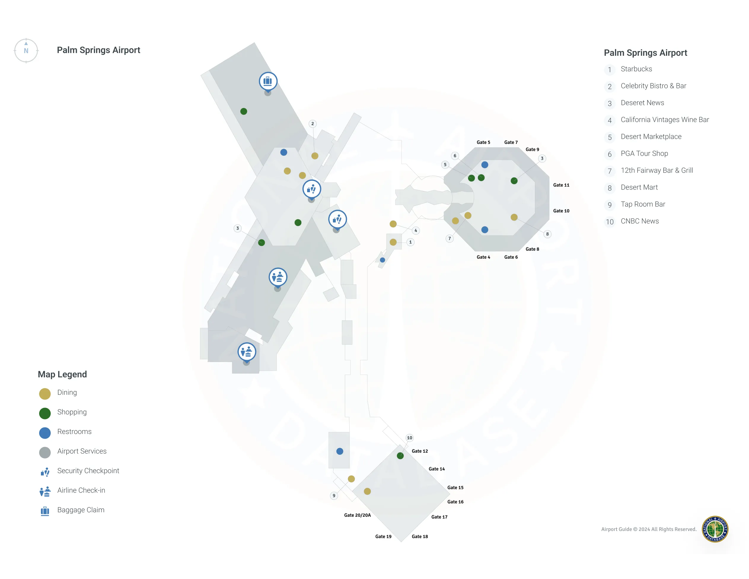 PSP Terminal / Level 1 Map