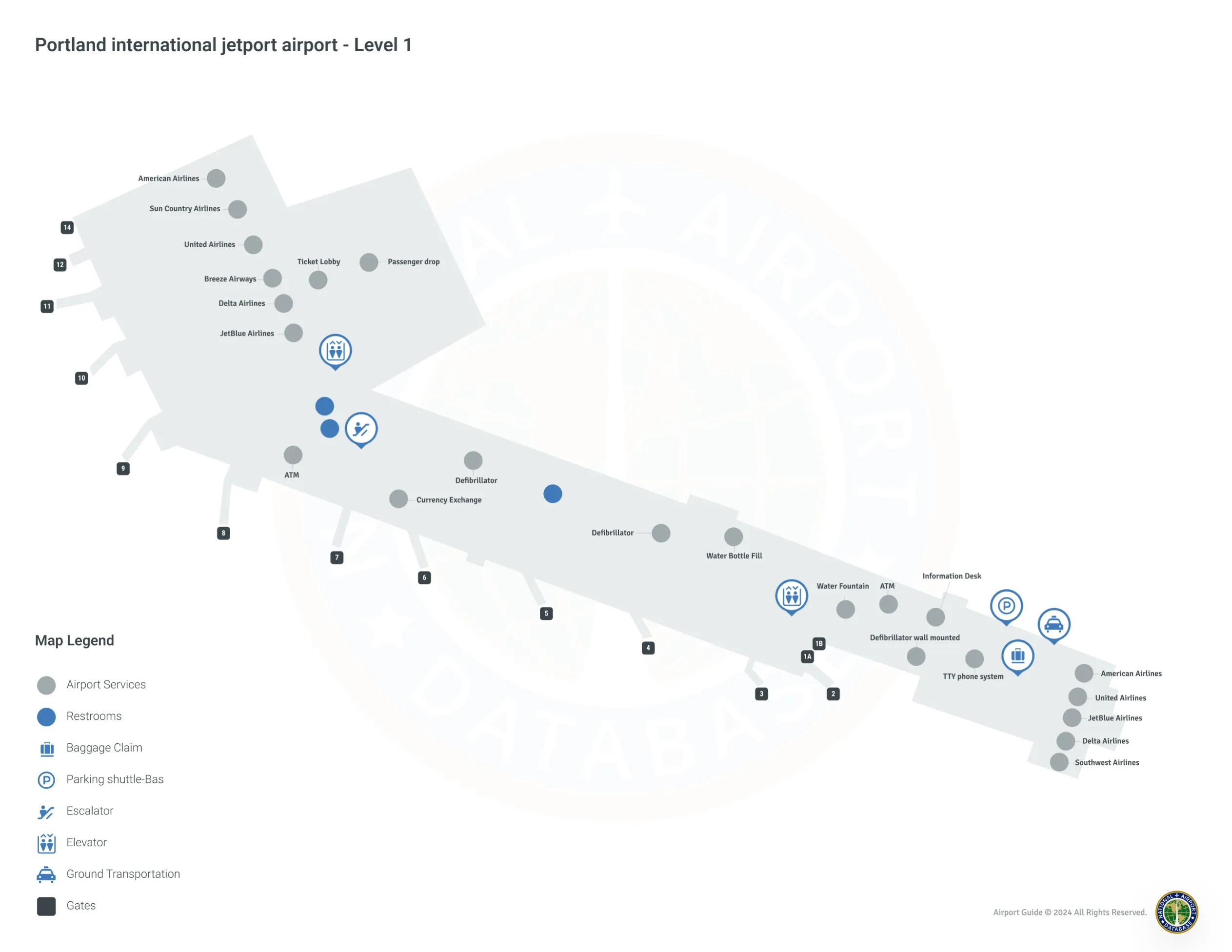 PWM Terminal Level 1 map
