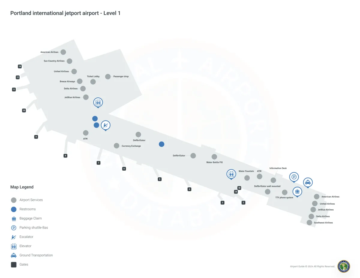 PWM Terminal / Level 1 Map