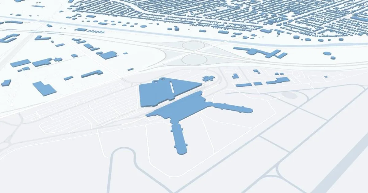Rochester International Airport (RST) Map