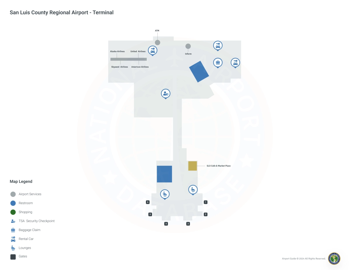 SBP Terminal / Level 1 Map