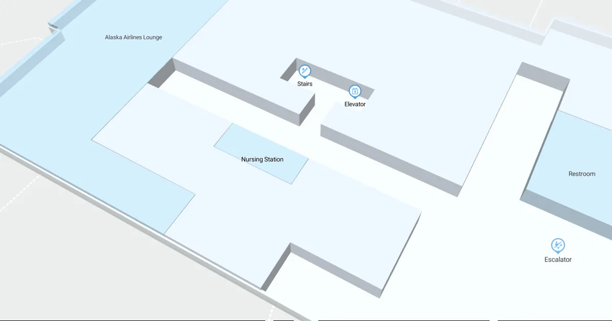 SEA Concourse N Level 6 Interactive map