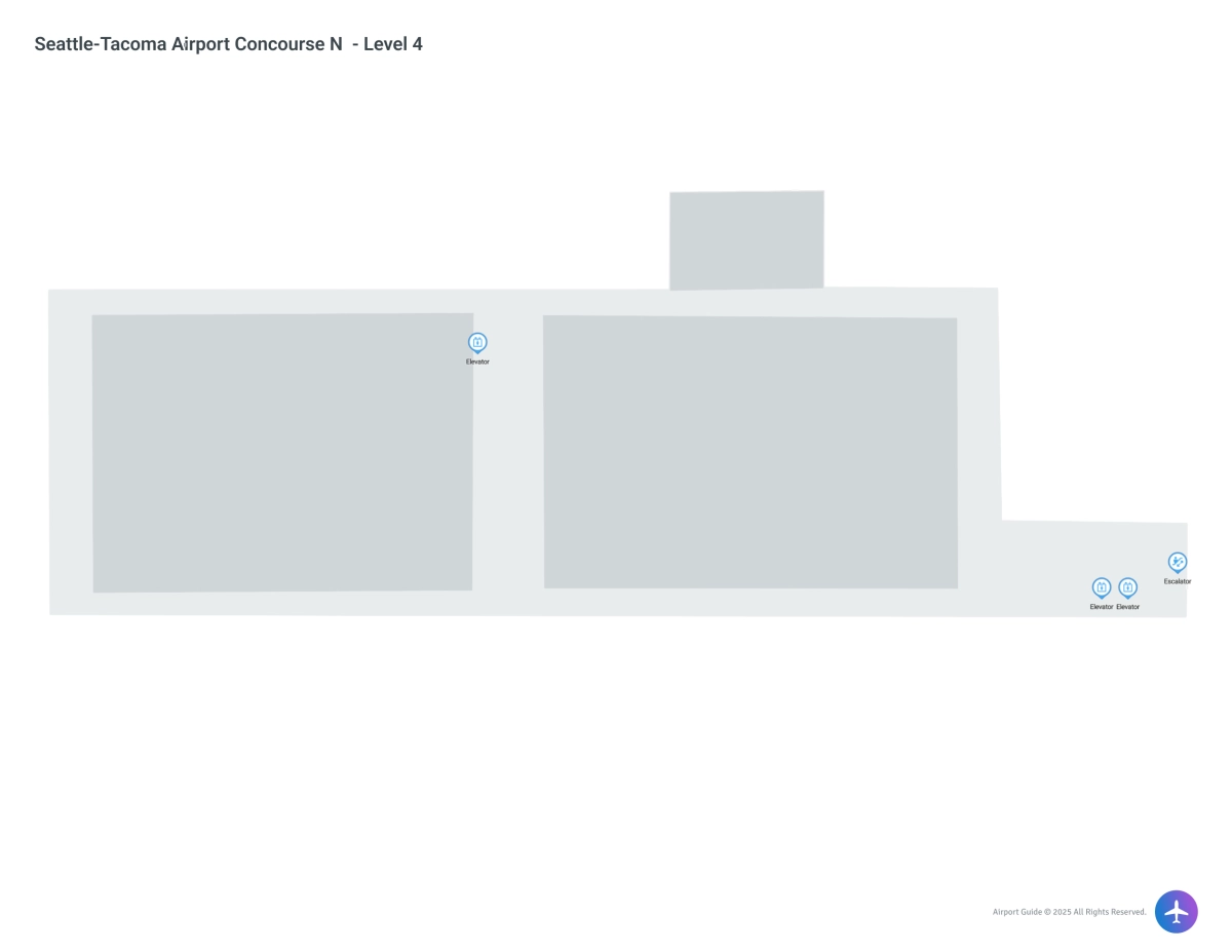 SEA Concourse S / Level 4 Map