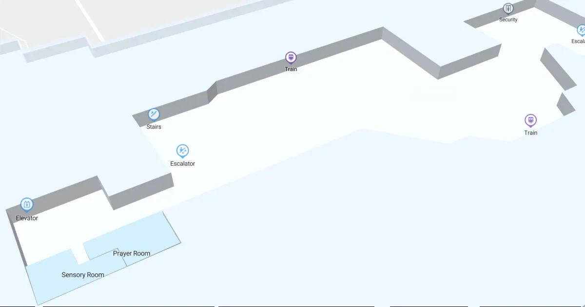 SEA Terminal Level 2 Interactive map