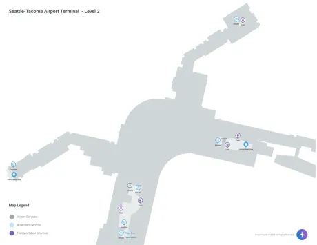 SEA Airport Terminal Map