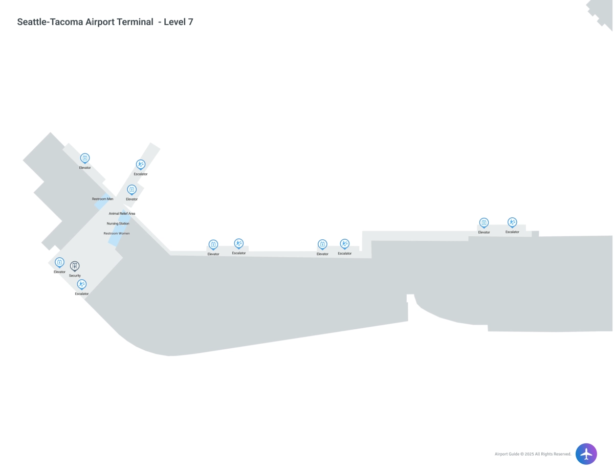SEA Terminal / Level 7 Map