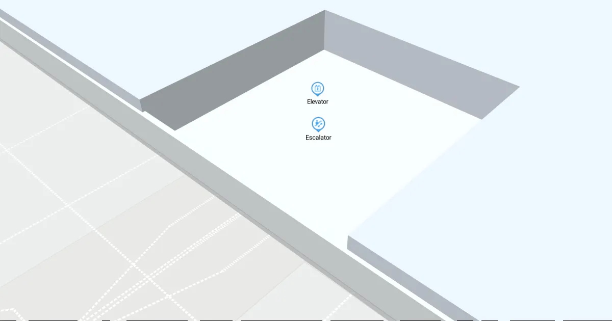 SFO Terminal 2 Level 3 Interactive map
