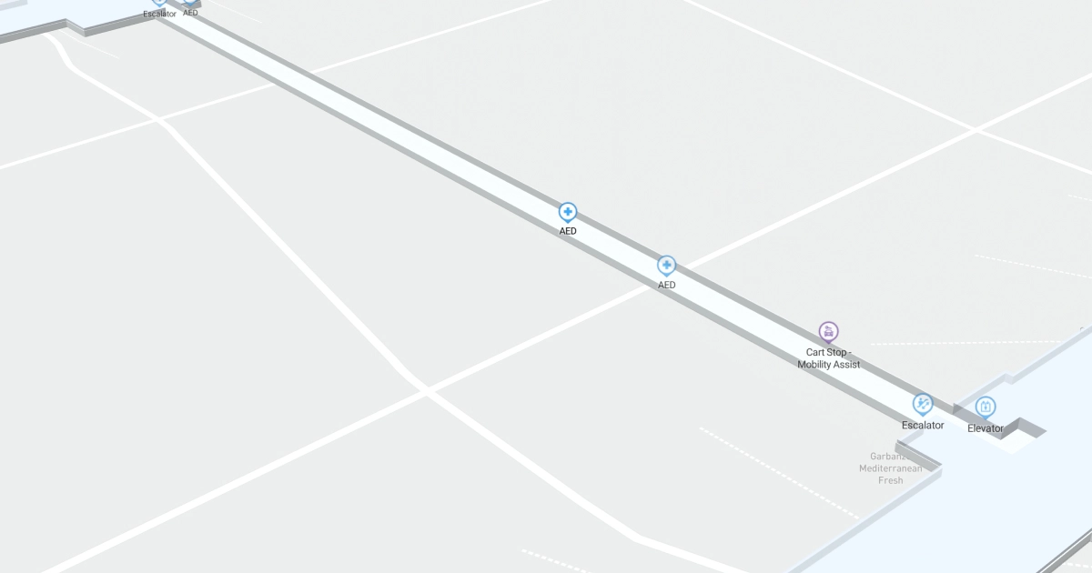 Salt Lake City International Airport Terminal Map