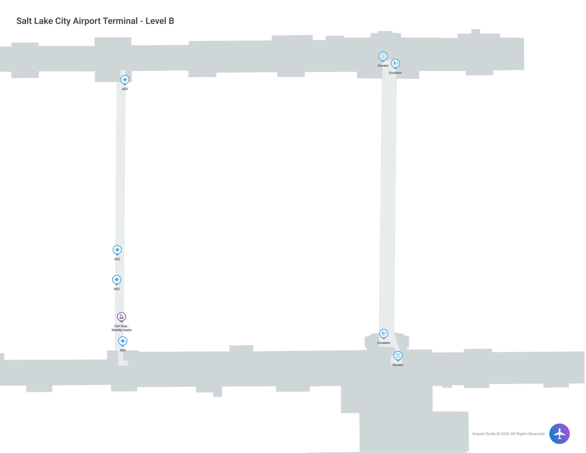 SLC Terminal / Level B Map