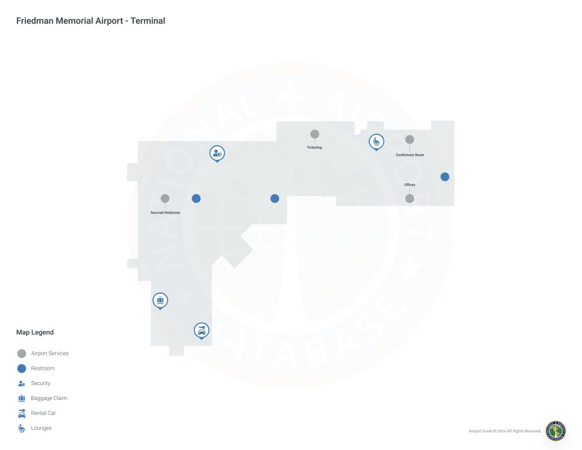 SUN Terminal Level 1 map