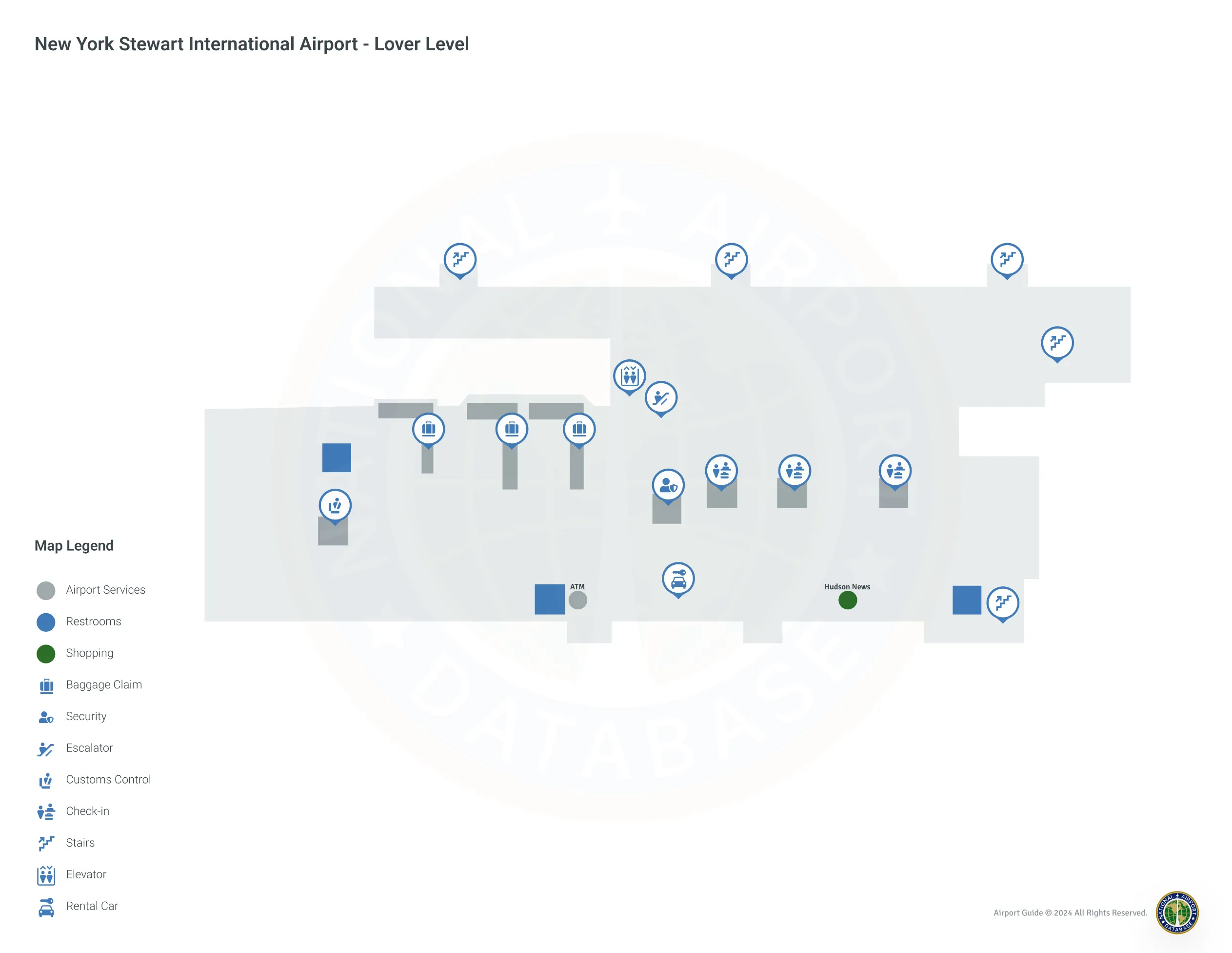 SWF Terminal / Level 1 Map