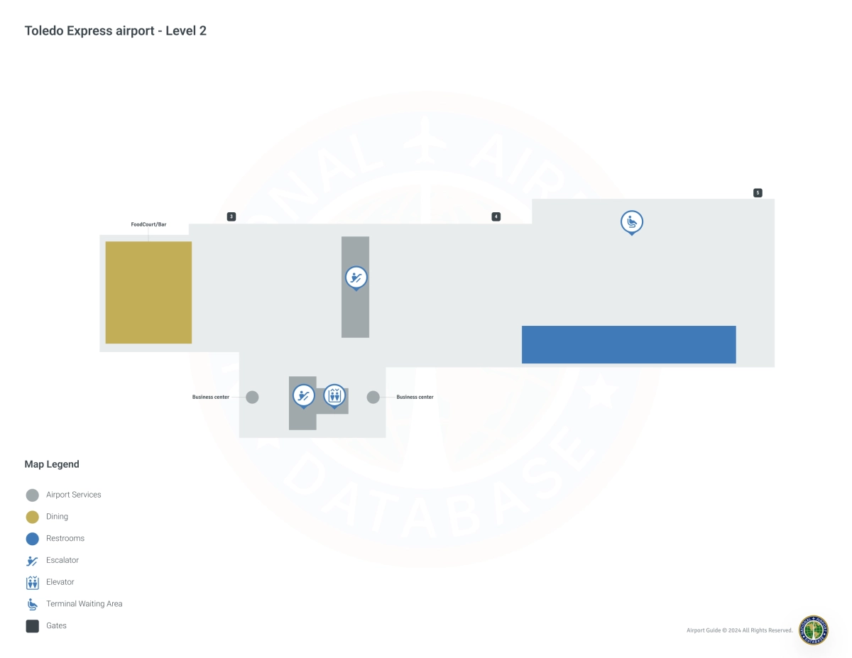 TOL Terminal / Level 2 Map
