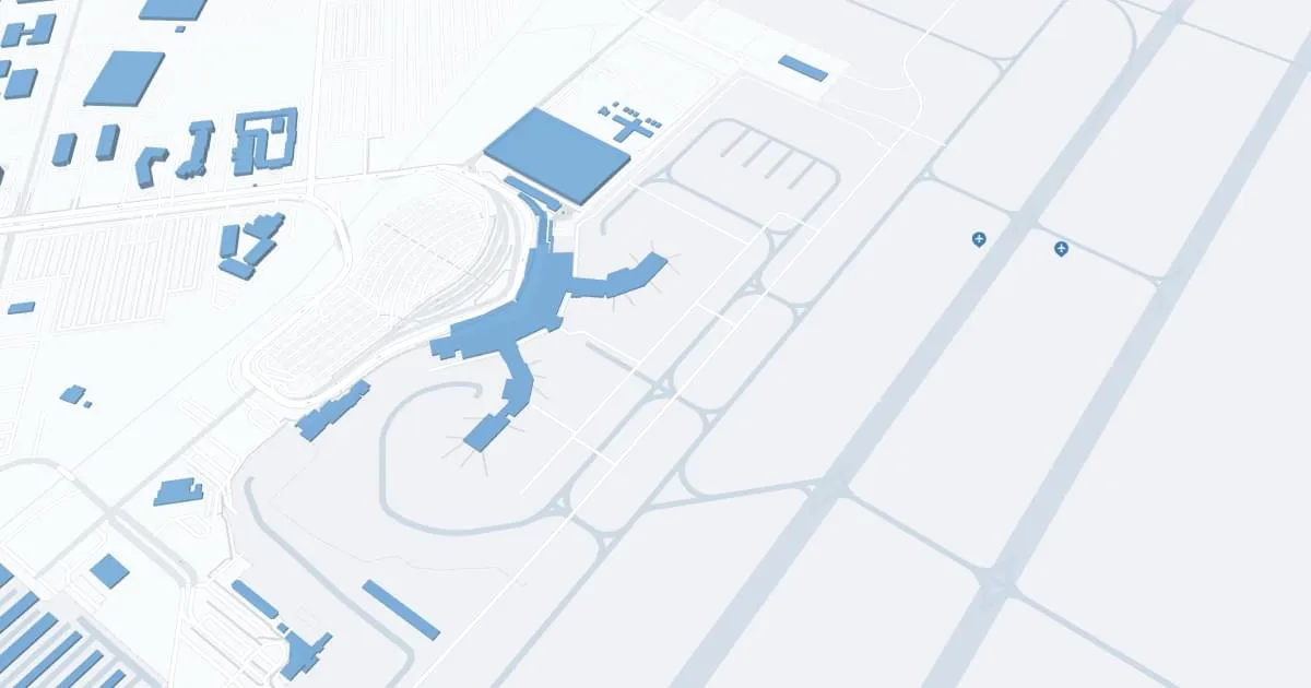 Tucson International Airport (TUS) Terminal-1 Map