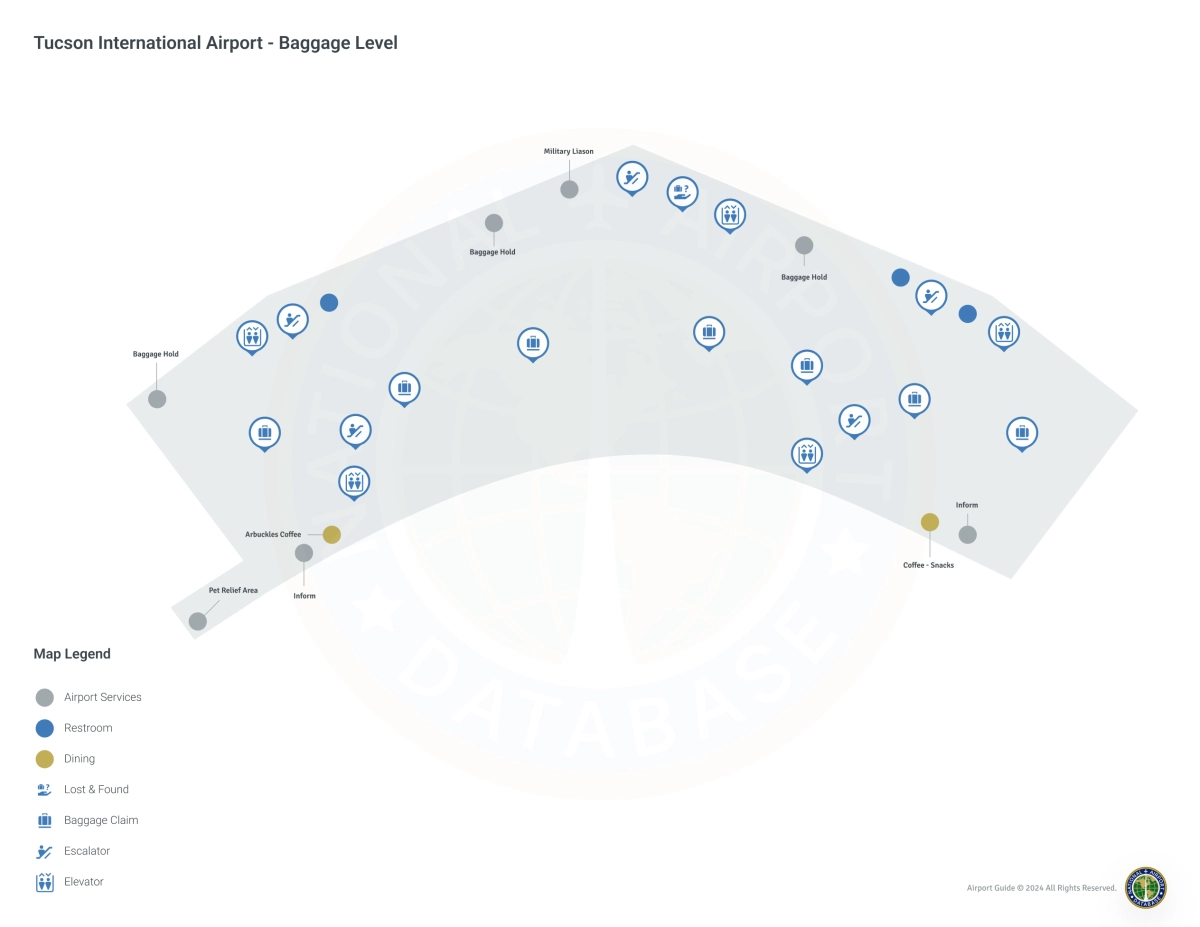 TUS Terminal / Level 1 Map