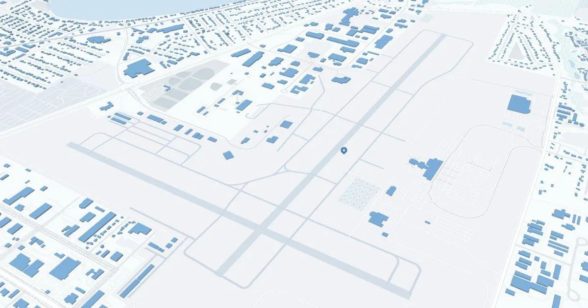 Cherry Capital Airport (TVC) Map
