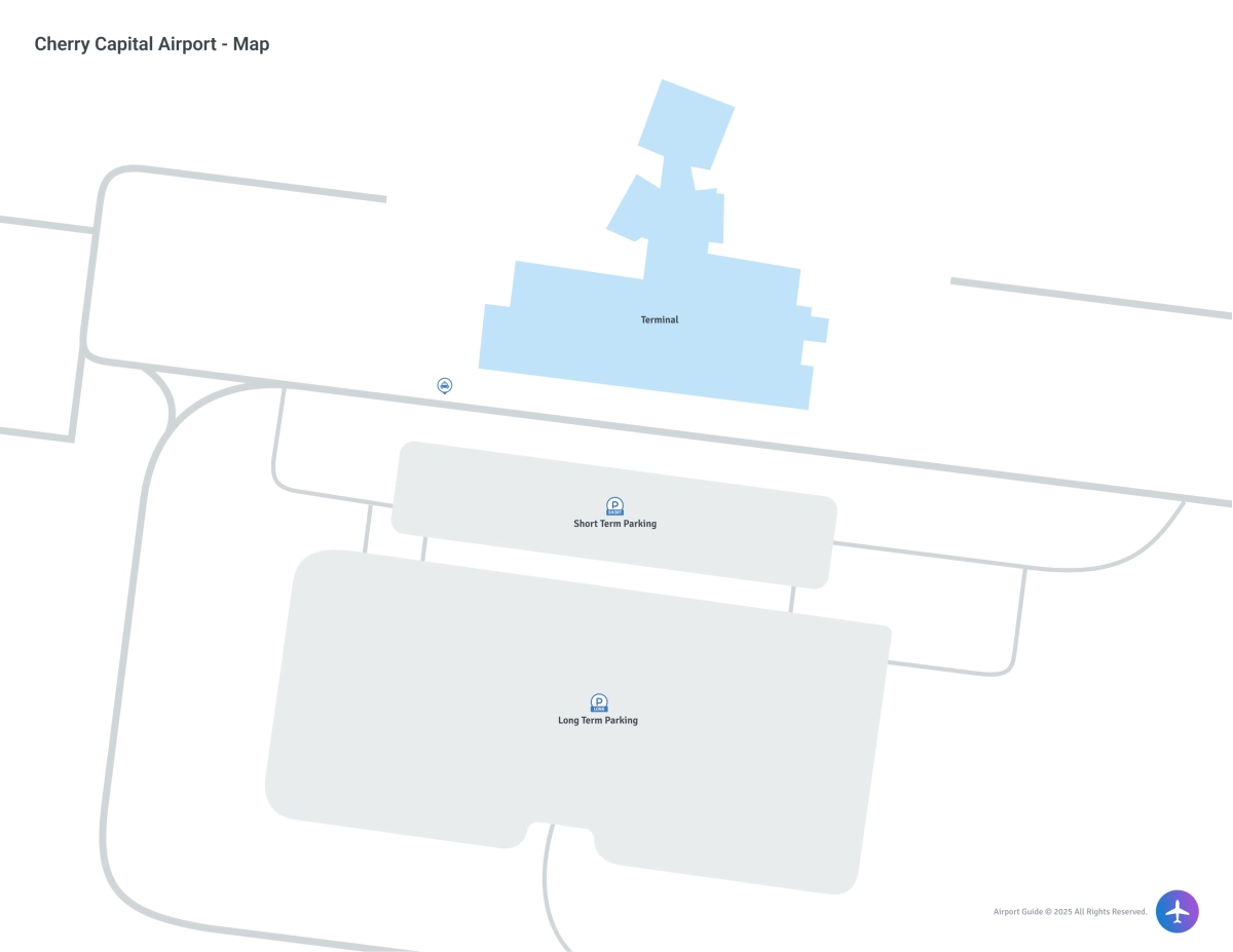 Cherry Capital Airport (TVC) Map