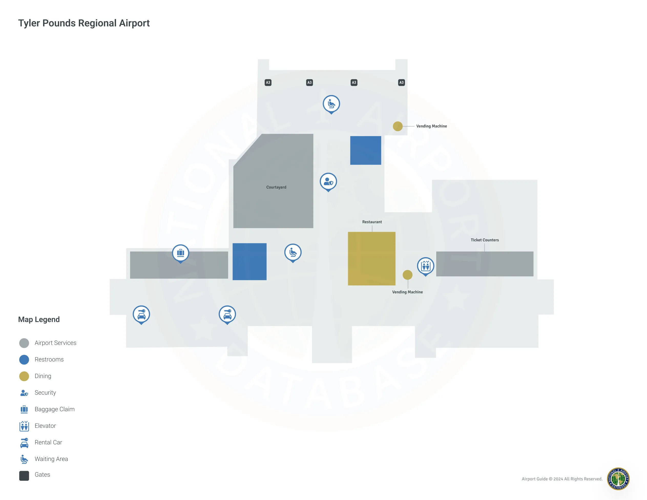 TYR Terminal / Level 1 Map