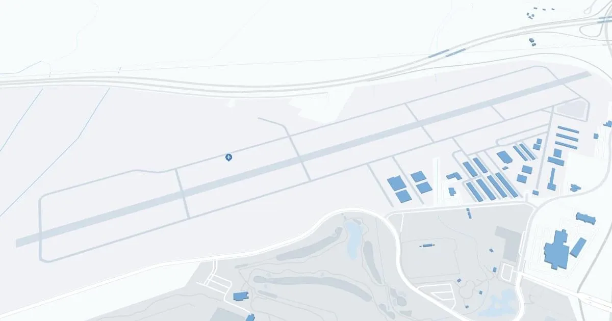 Visalia Municipal Airport (VIS) Map