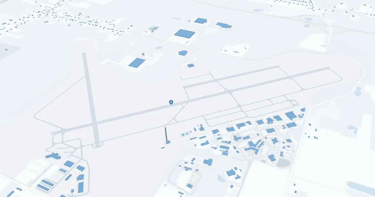 Youngstown-Warren Regional Airport (YNG) Map